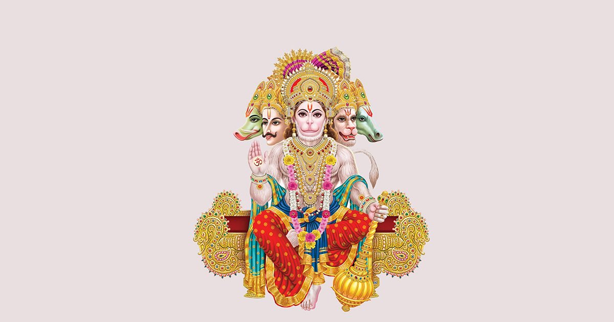 Panchmukhi Hanuman ji Bharat Viral News
