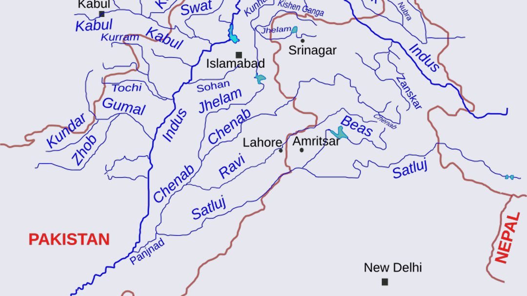 Sindhu Water Map Bharat Viral News